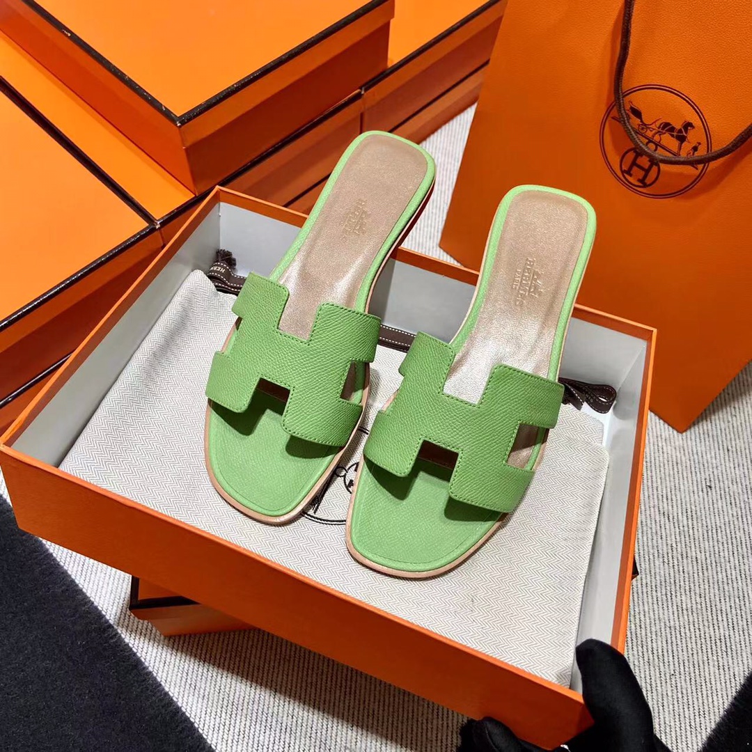 에르메스 올수공 오란 슬리퍼 샌들 앱송 20